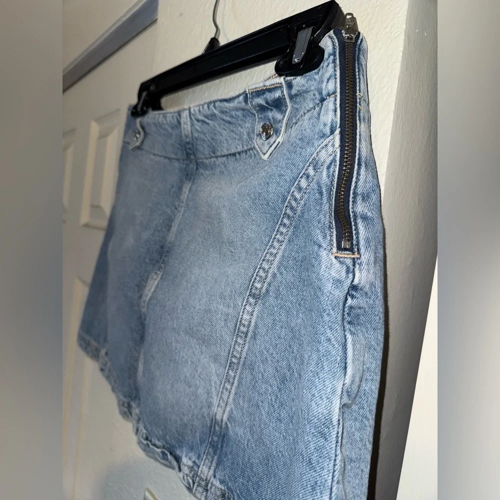 Denim Mini Skirt - Picture 3 of 3